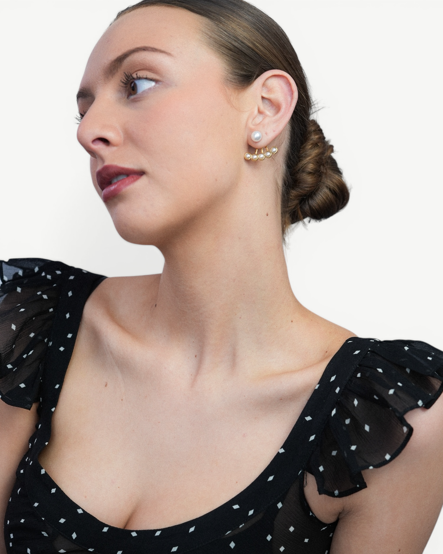 Moonrise Fan Earrings