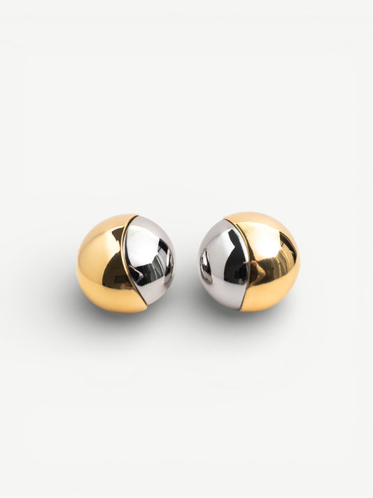 Luna Sol Clip Earrings