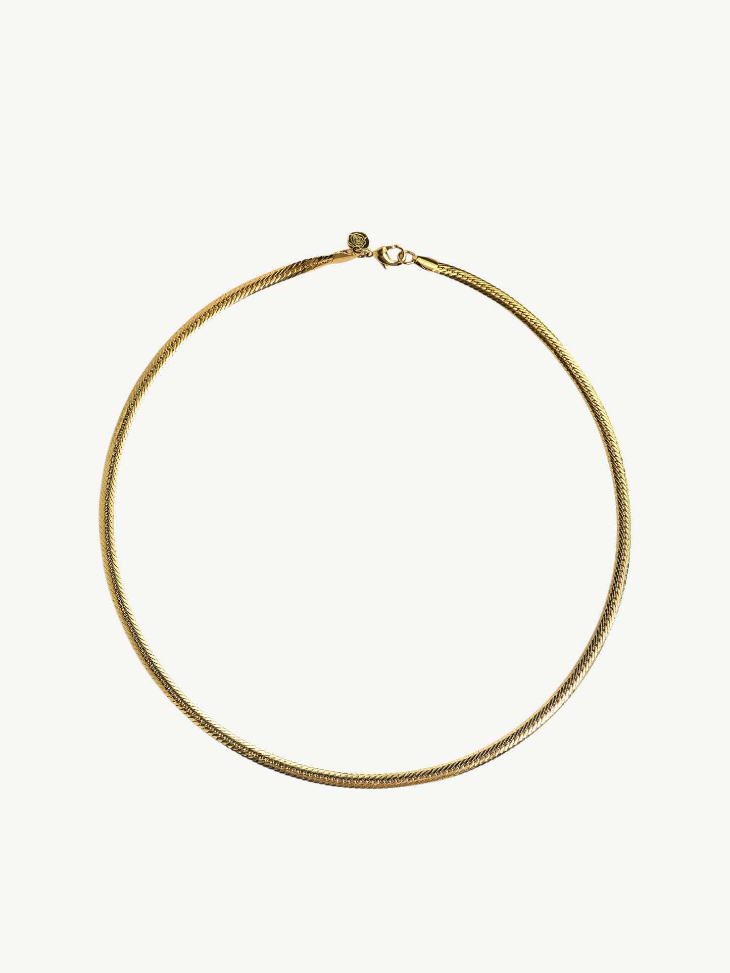 Herringbone Snake Chain Necklace