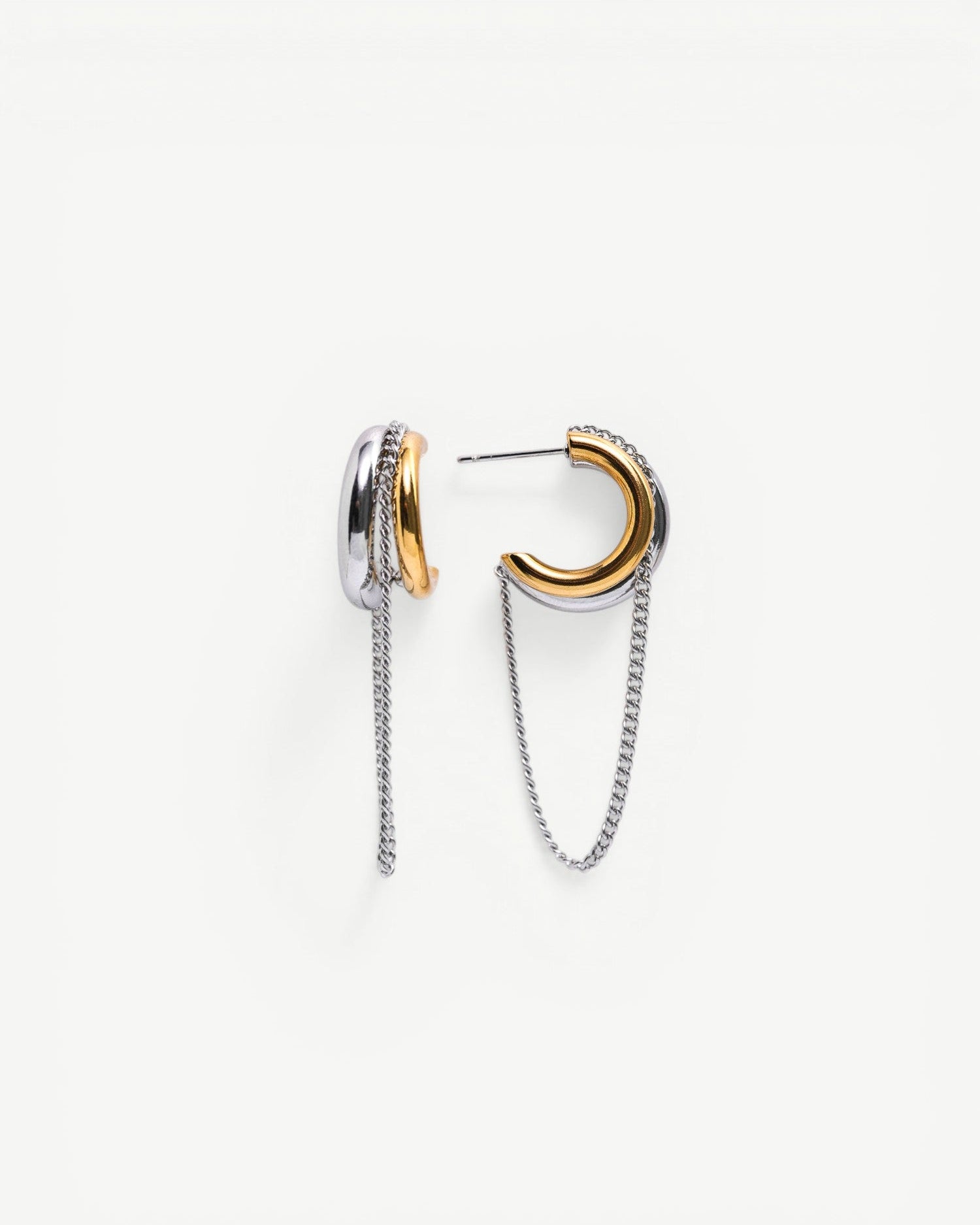 Chain Hoop Earrings