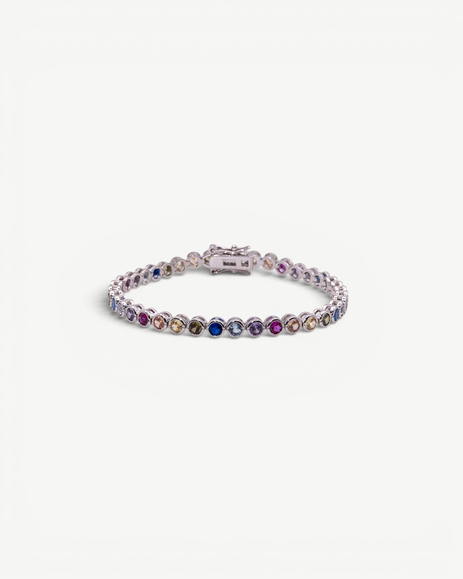 Rainbow Tennis Bracelet