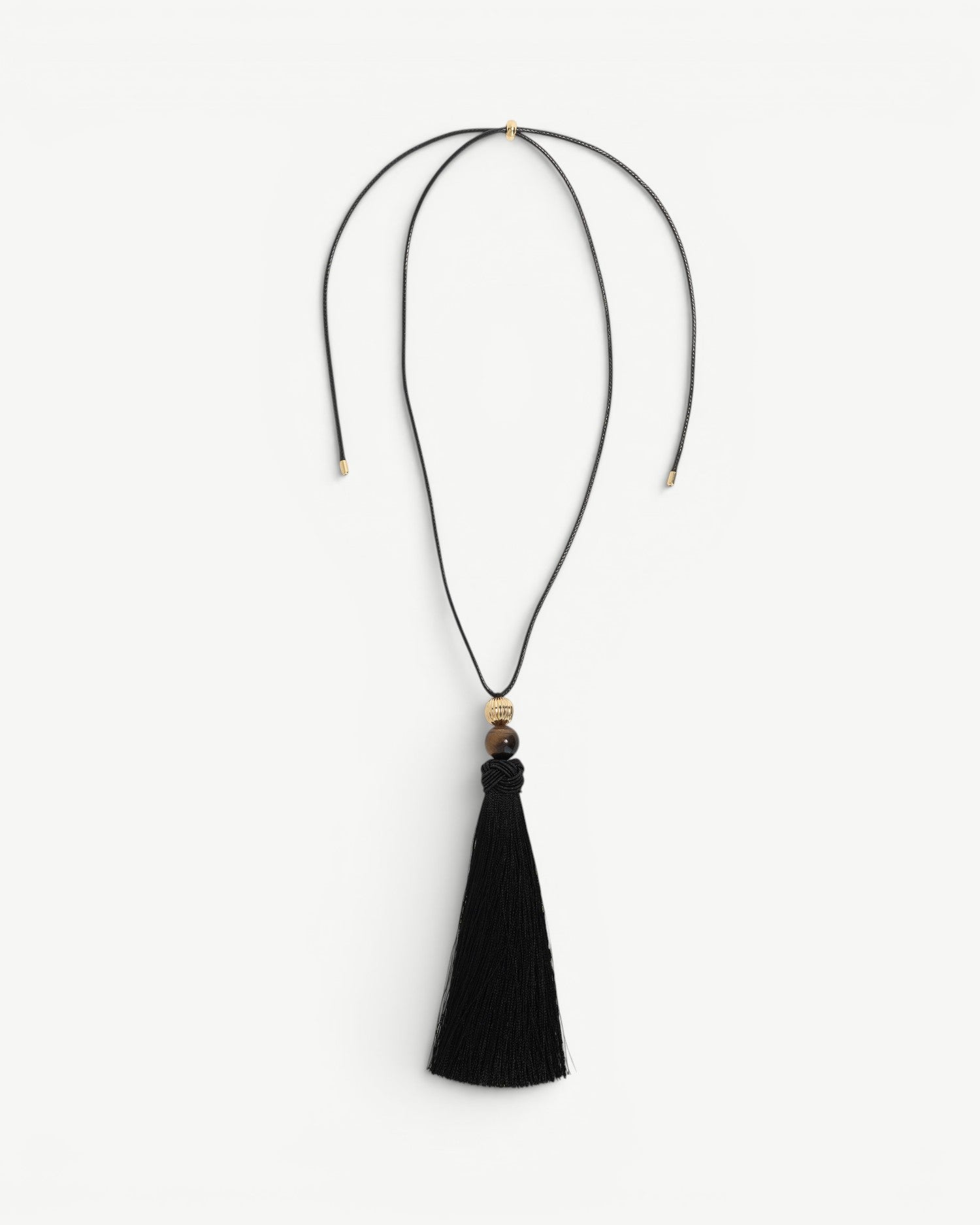 Sable Tassel Necklace