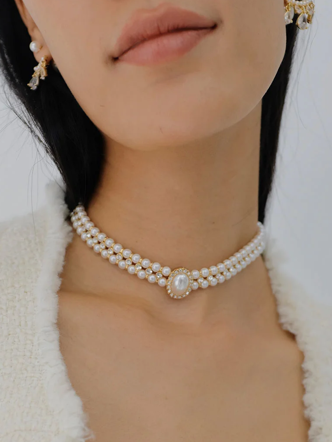 Amelia Pearl Ladies Choker