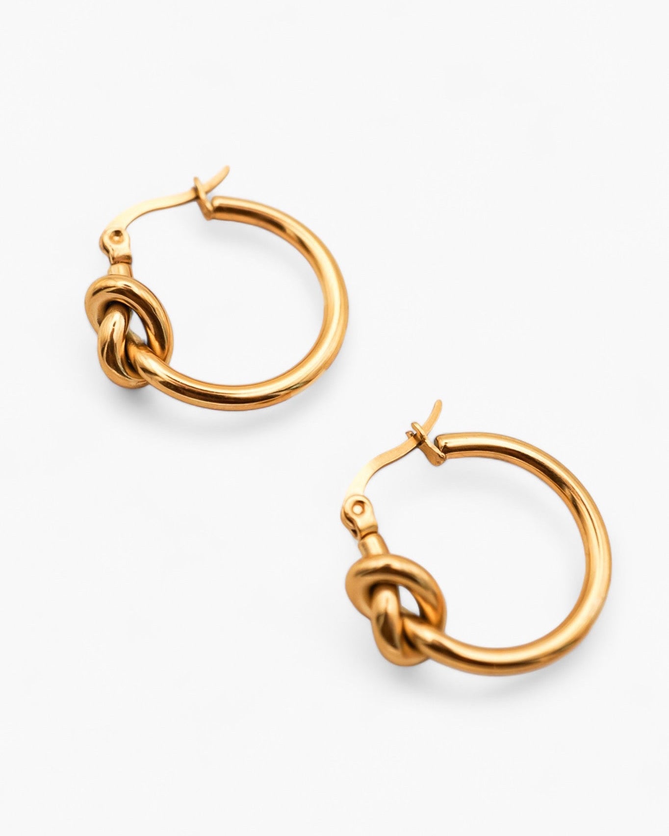 Ashley Knot Hoops
