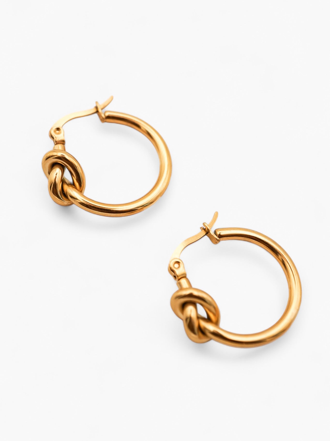 Ashley Knot Hoops