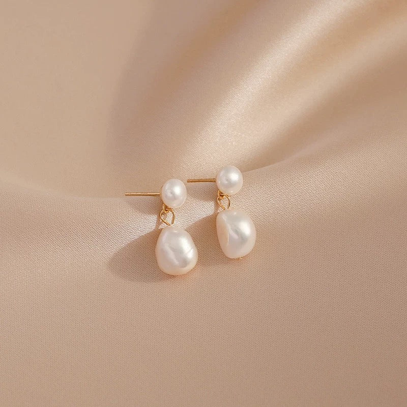 Freshwater Pearl Drop Earrings