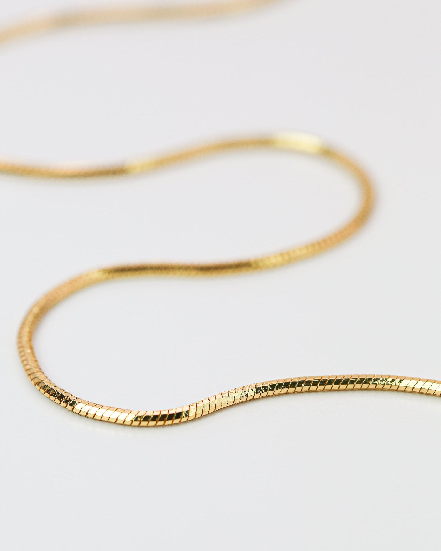 Serpentine Chain Necklace
