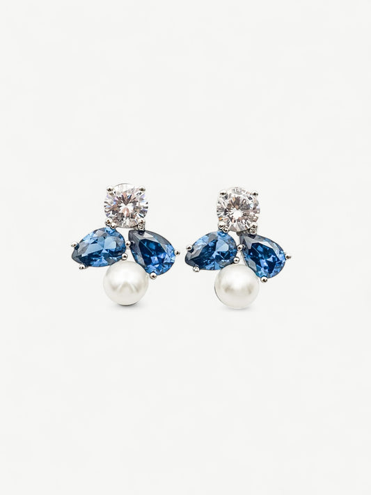 Aurora Pearl Ear Studs