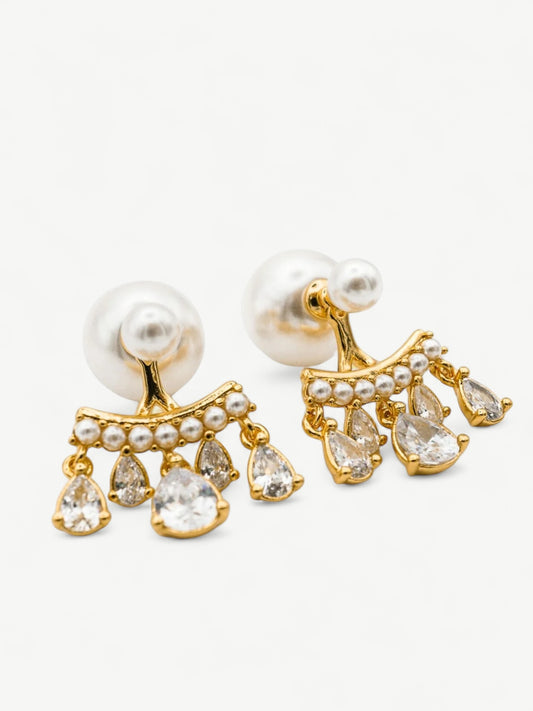 Elizabeth Pearl Earrings