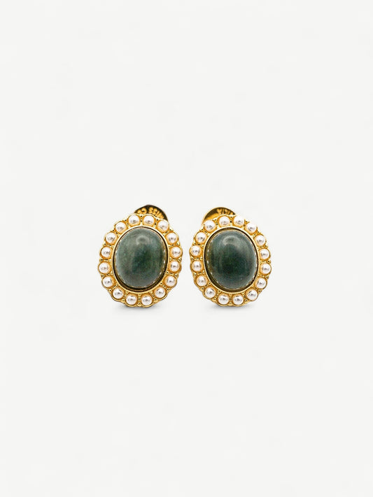 Jeanne Vintage Style Ear Studs