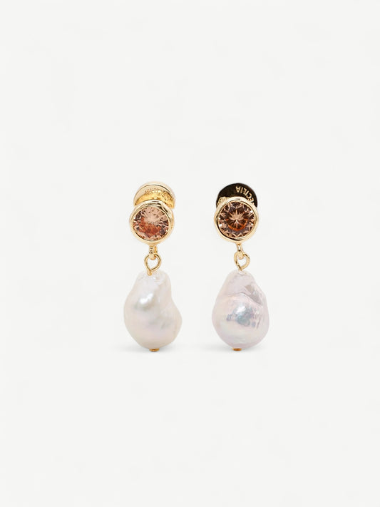 Faye Baroque Pearl Earrings