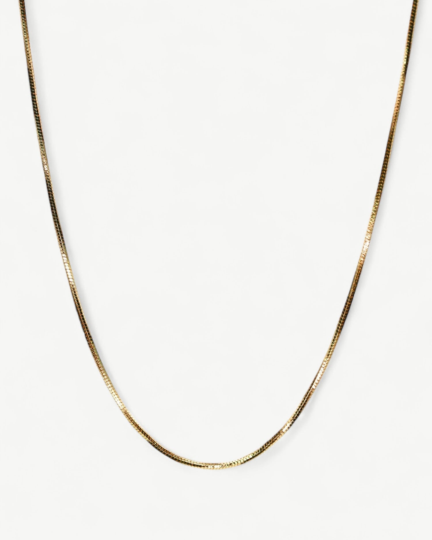 Serpentine Chain Necklace