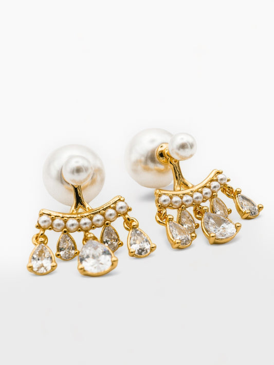 Elizabeth Pearl Earrings