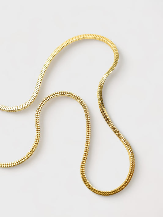 Juniper Square Snake Chain Necklace