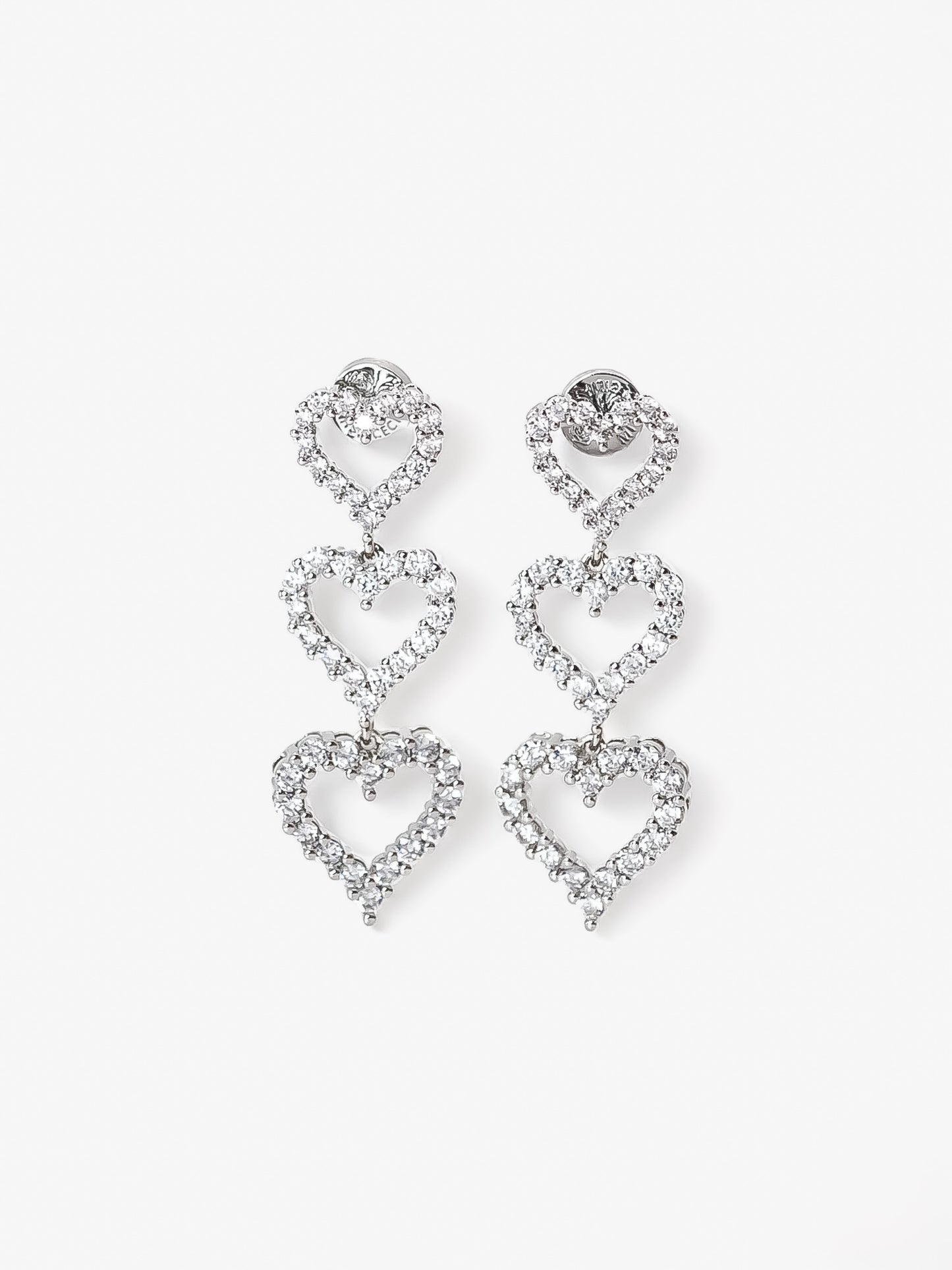 Amiri Love Heart Earrings