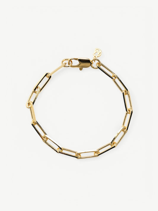 Classic Paperclip Chain Bracelet