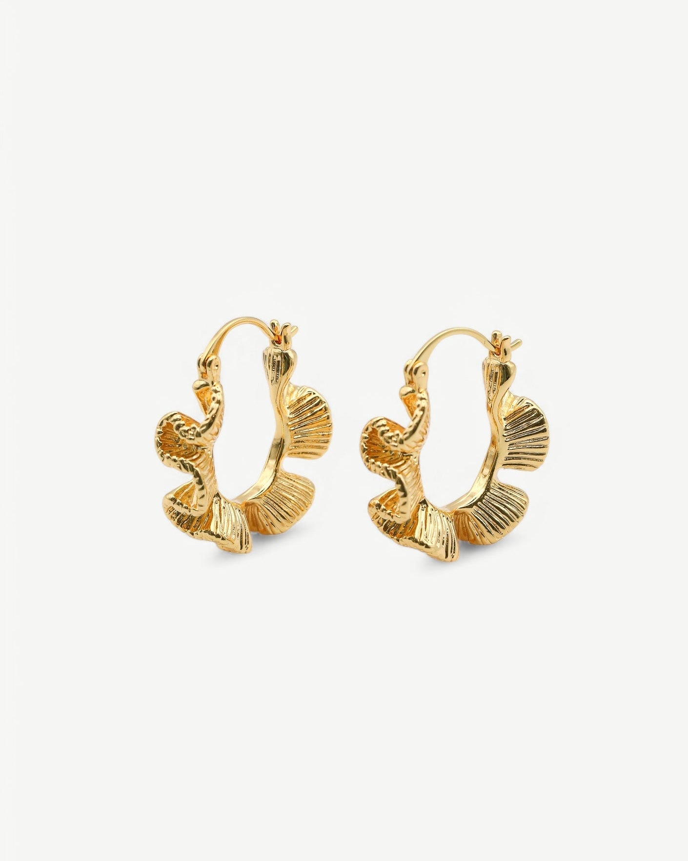 Ripple Bloom Hoops