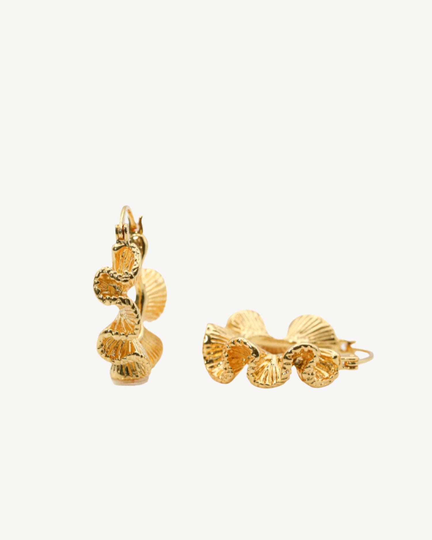 Ripple Bloom Hoops