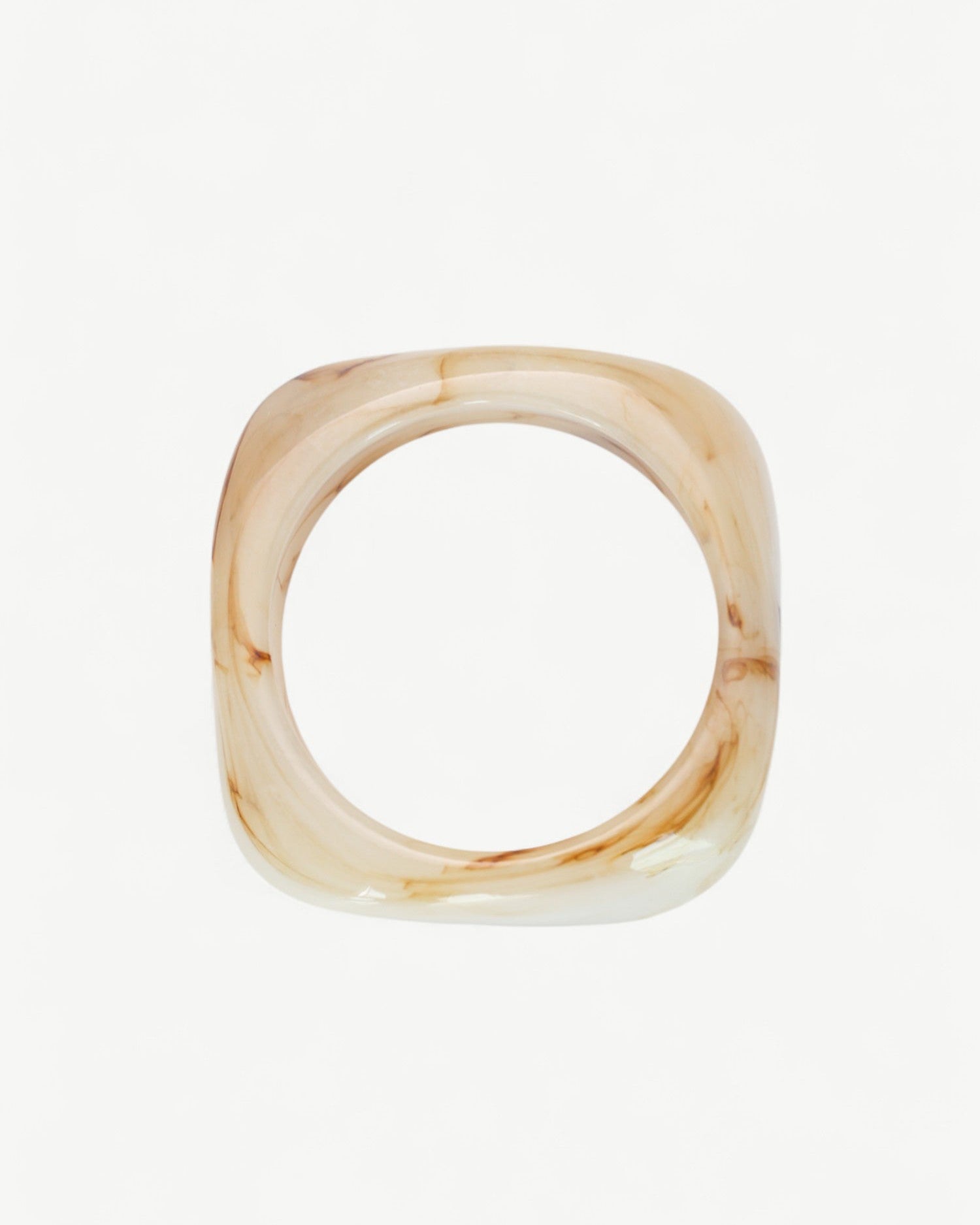 Sculpted Square Bangle