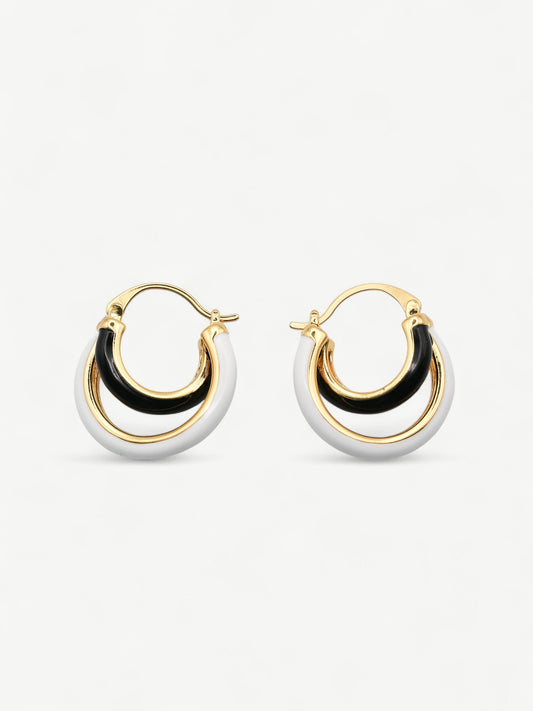 Enamel Hoops