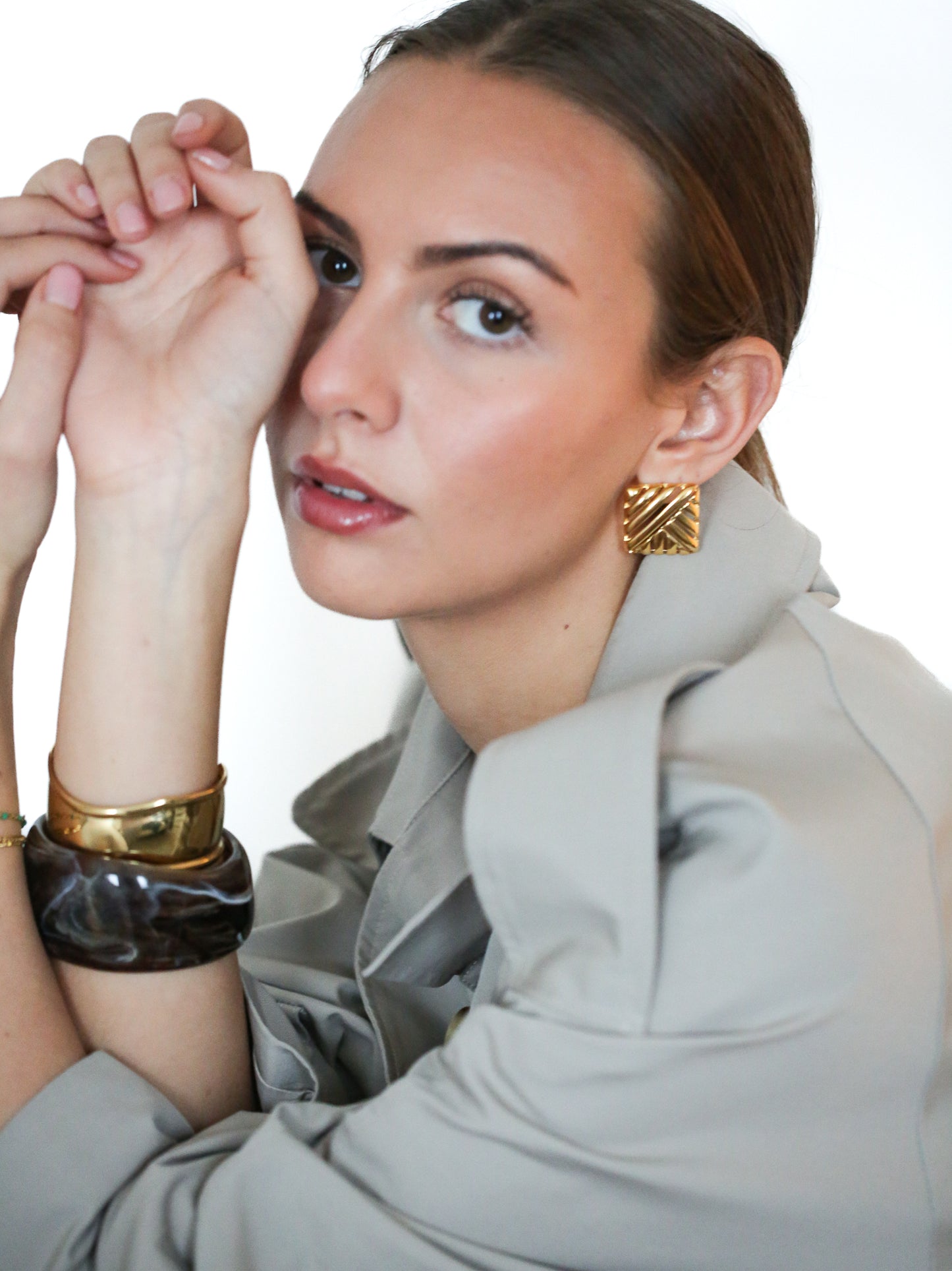 Molten Marble Bangle