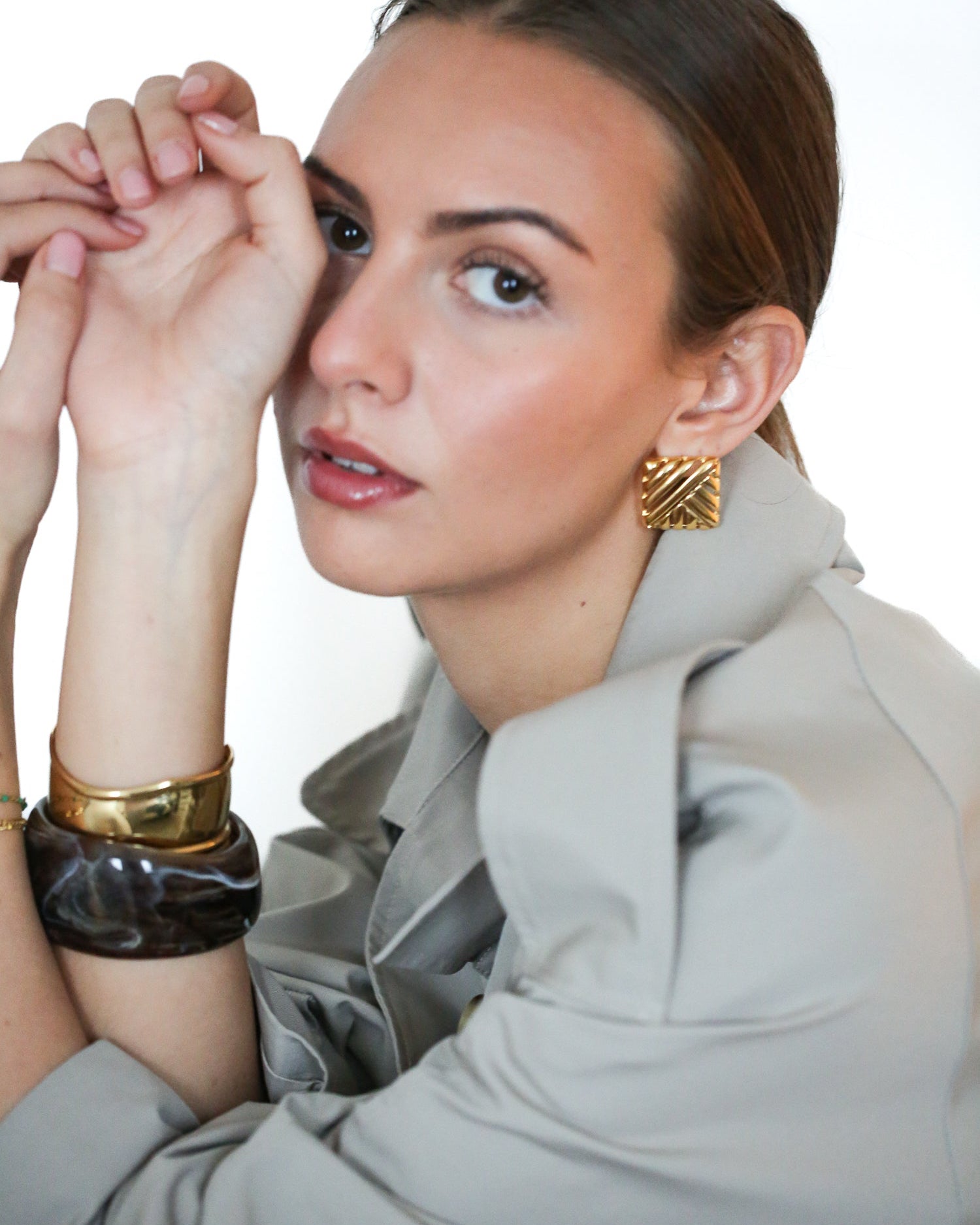 Molten Marble Bangle