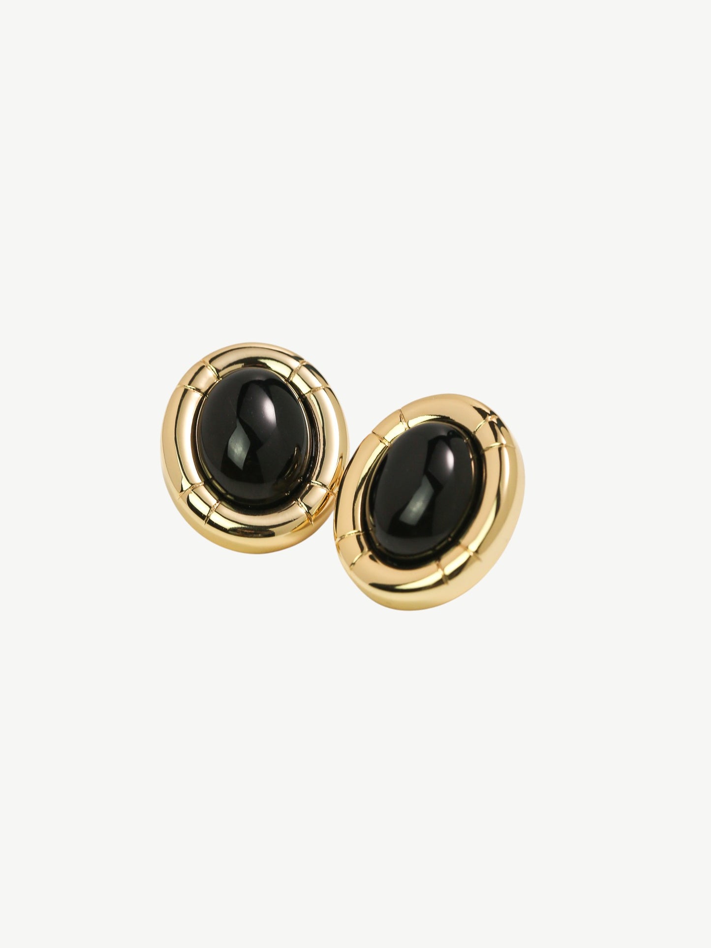Camille Studs In Black