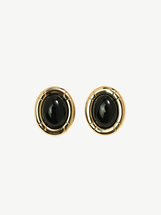 Camille Studs In Black
