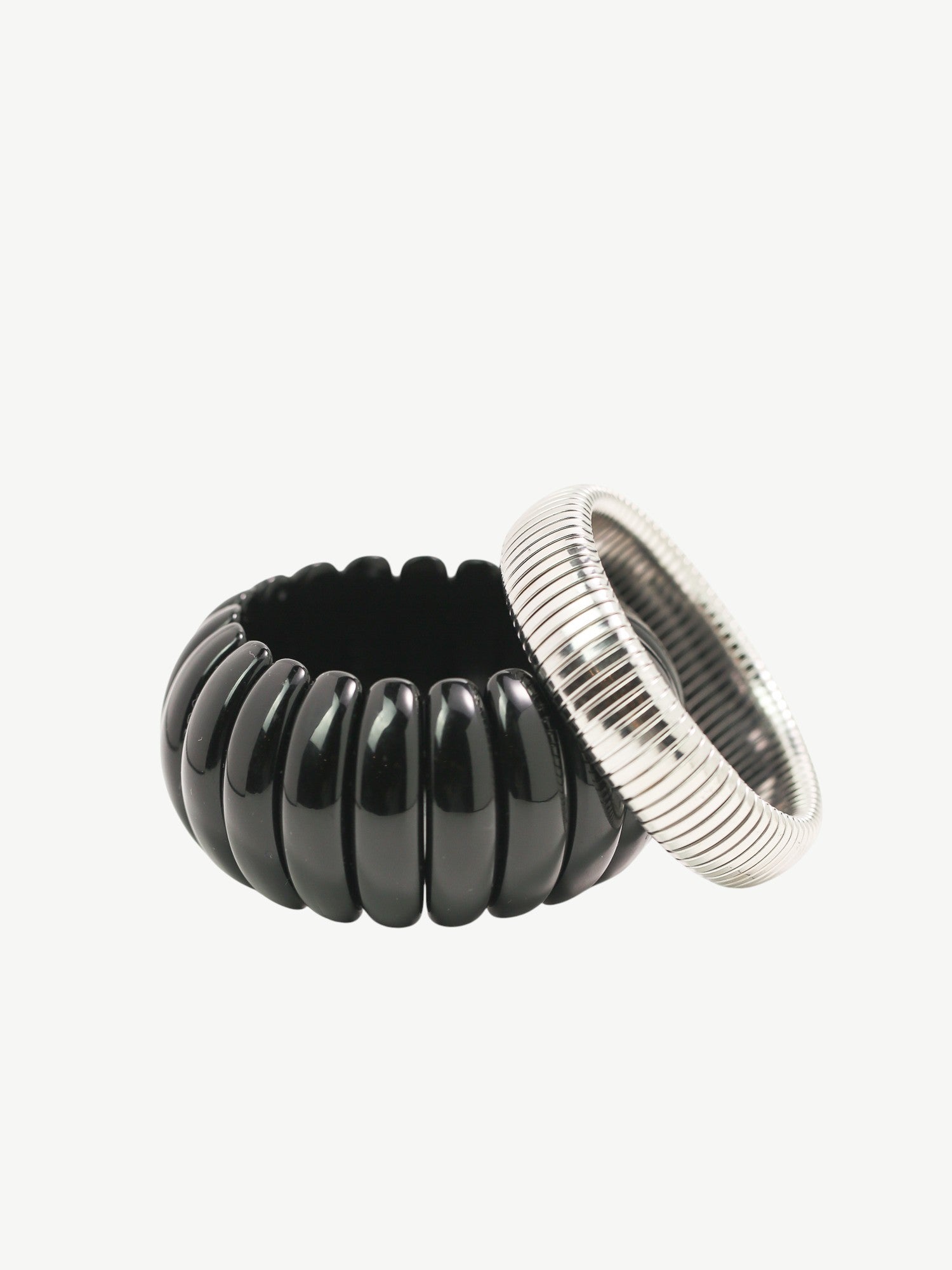 The Dome Bangle In Black