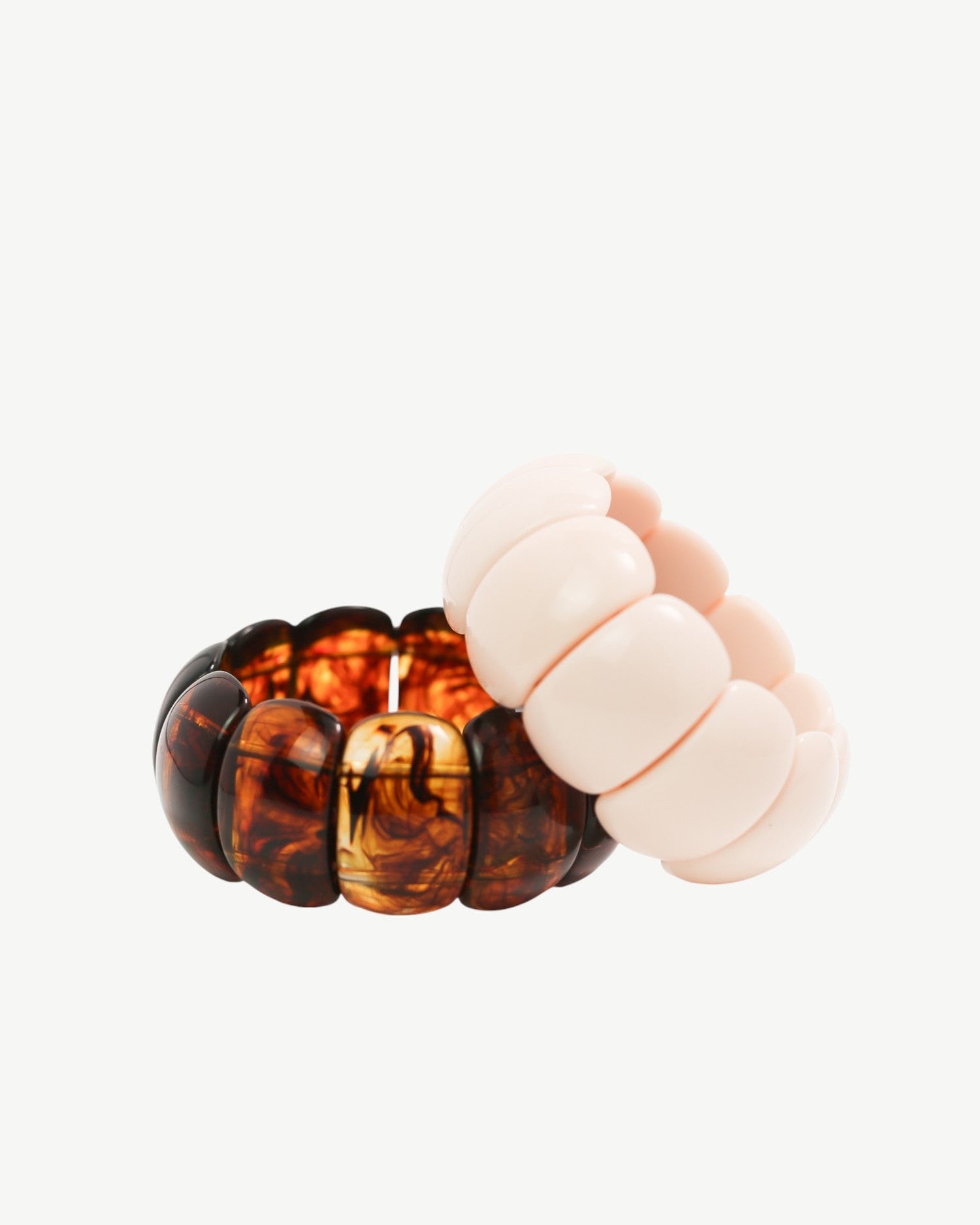 The Dome Bangle In Pastel Pink