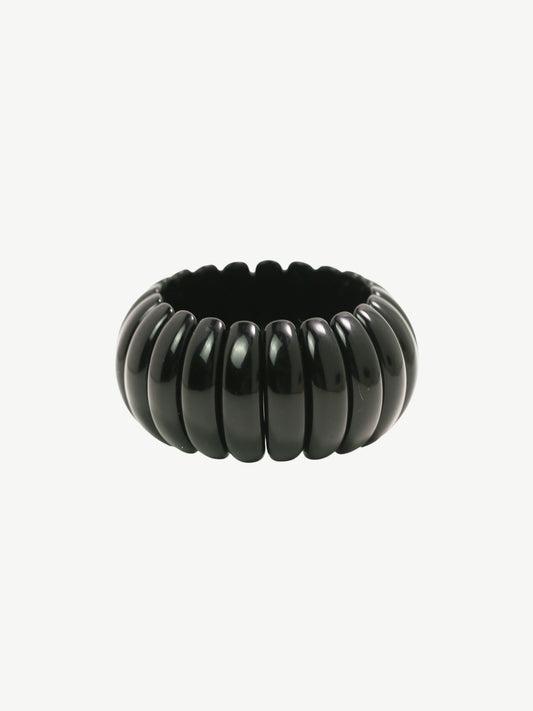 The Dome Bangle In Black