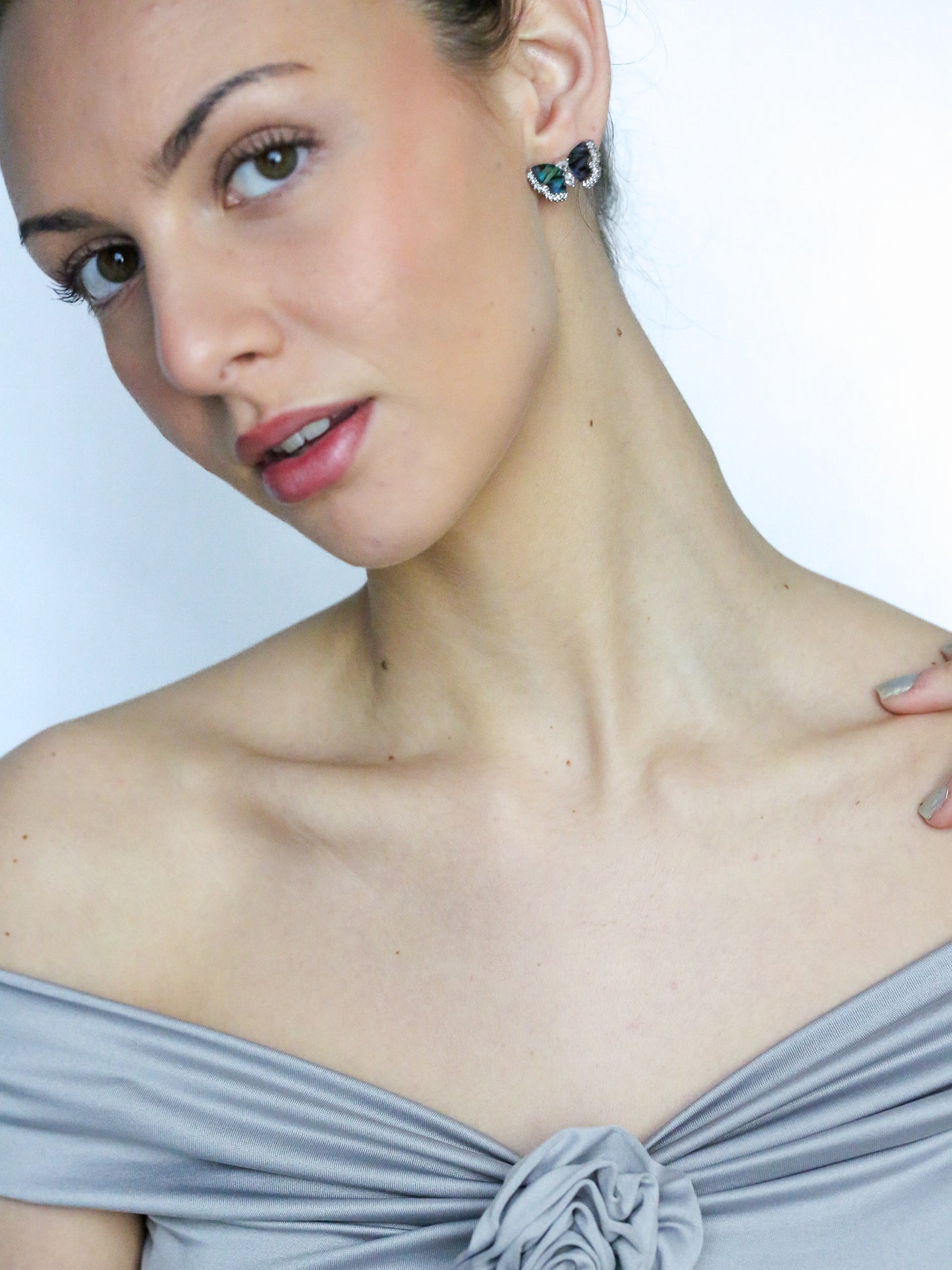 Ophelia butterfly Ear Studs