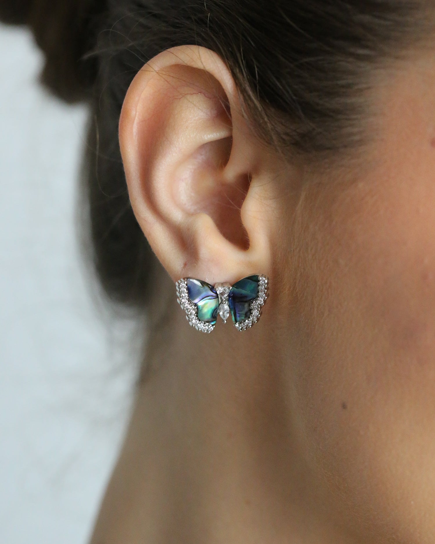 Ophelia butterfly Ear Studs
