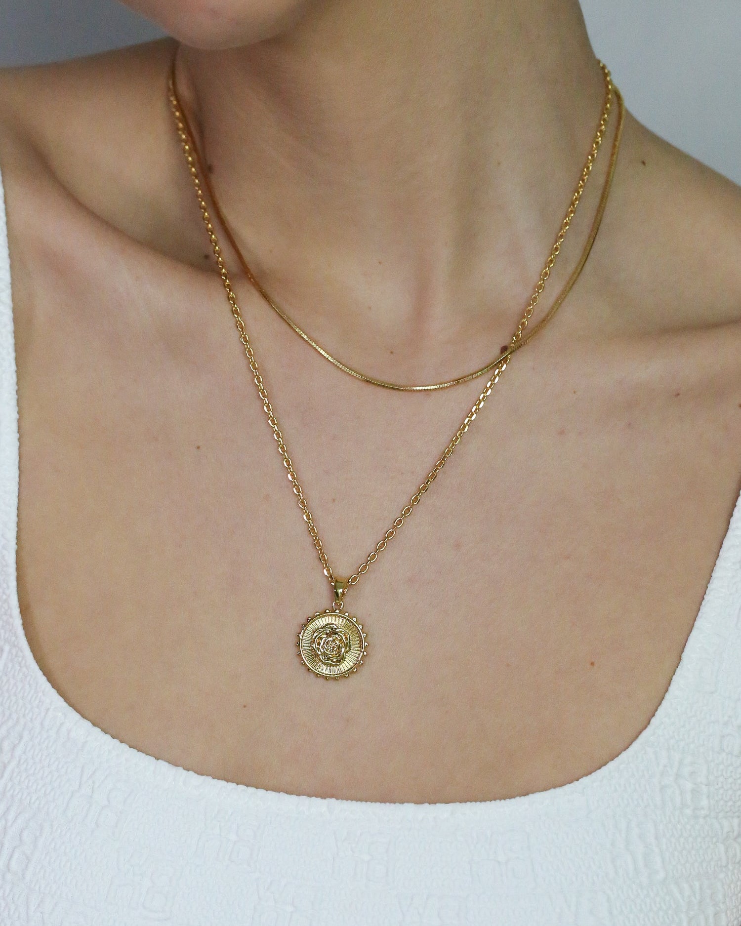 Serpentine Chain Necklace