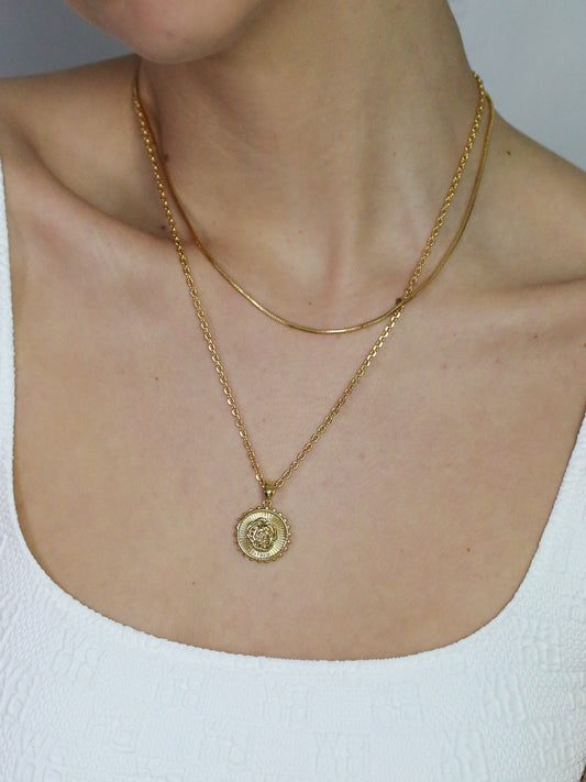 Serpentine Chain Necklace