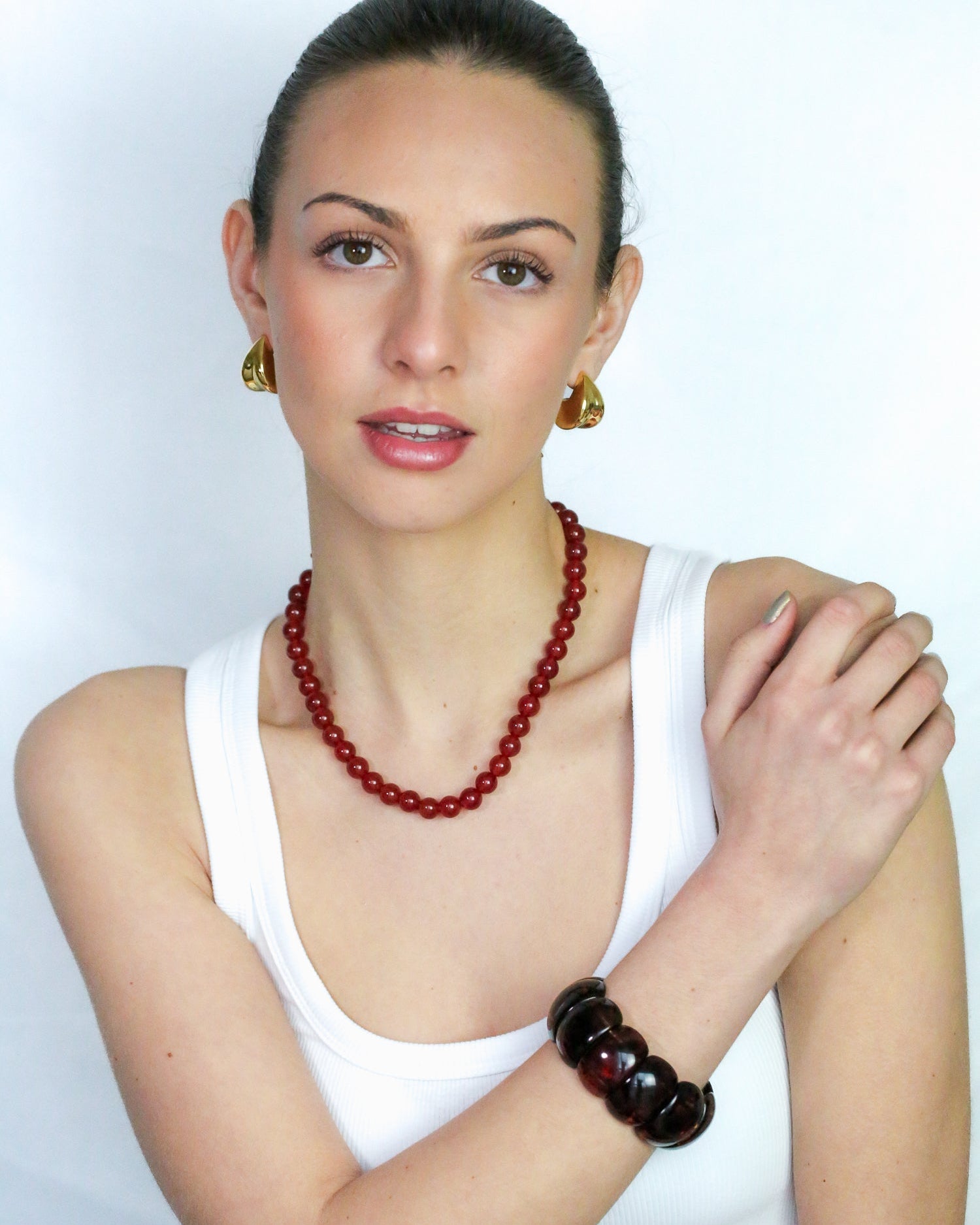 Red Agate Necklace