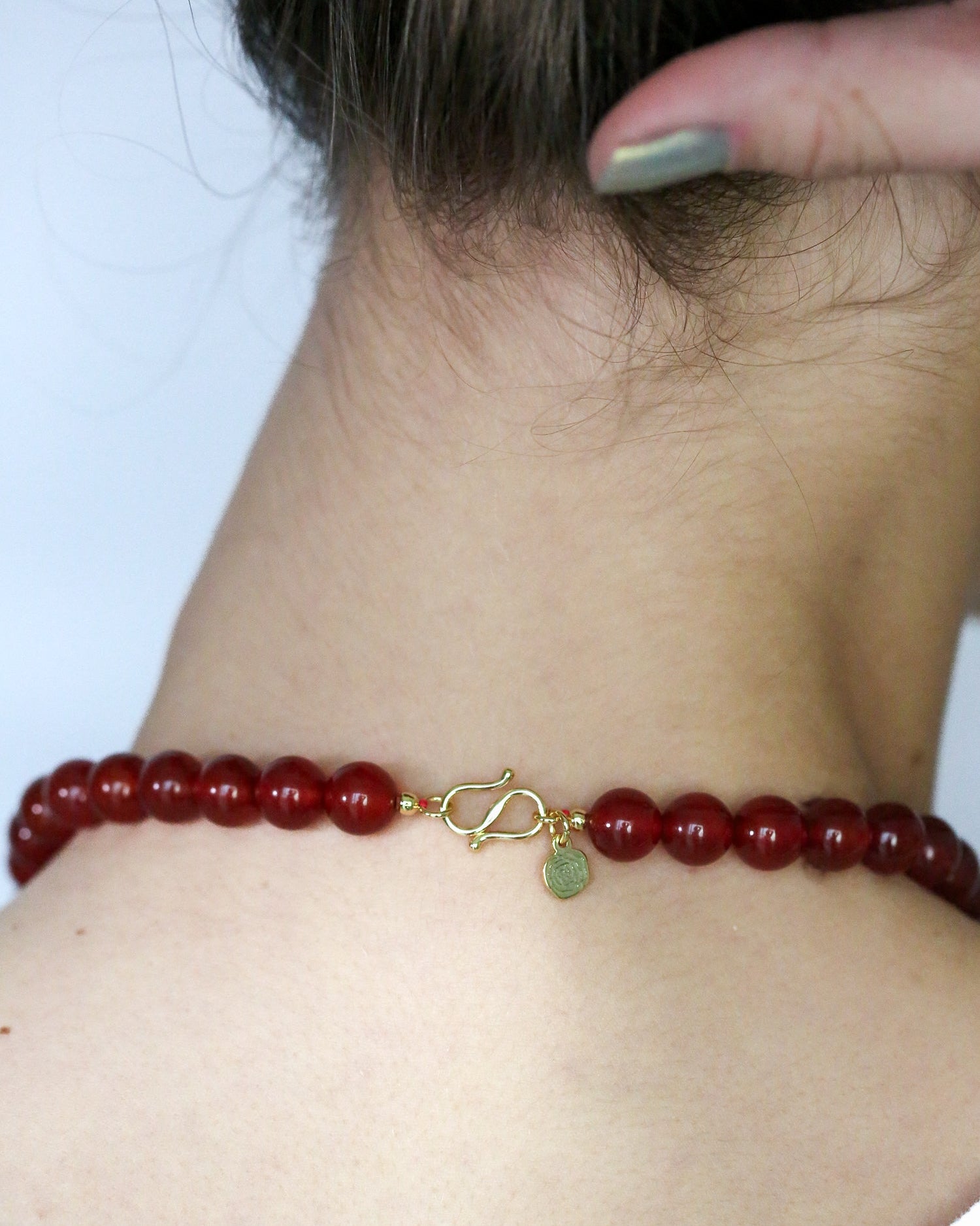 Red Agate Necklace