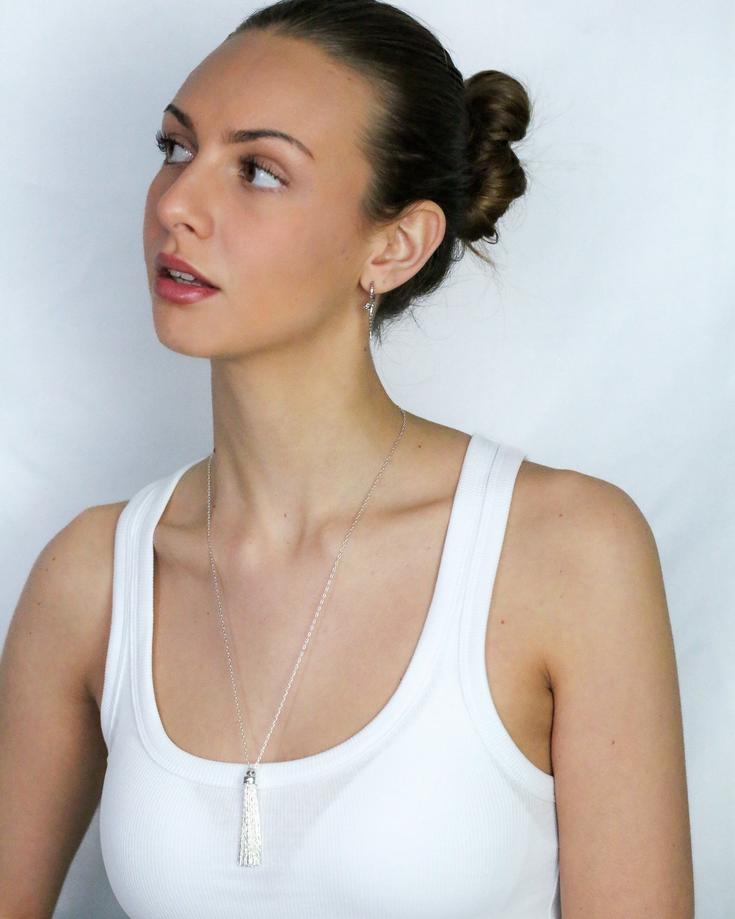 The Tassel Drop Necklace