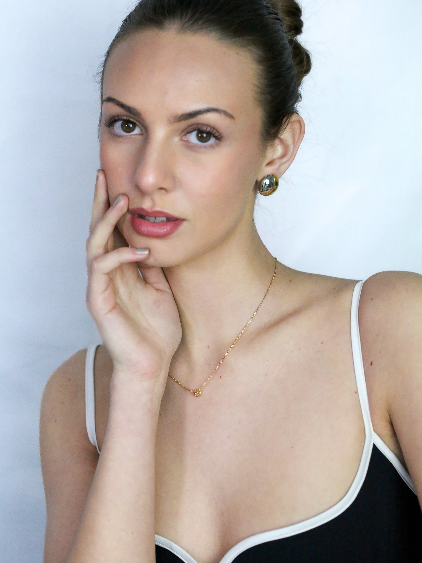 Luna Sol Clip Earrings