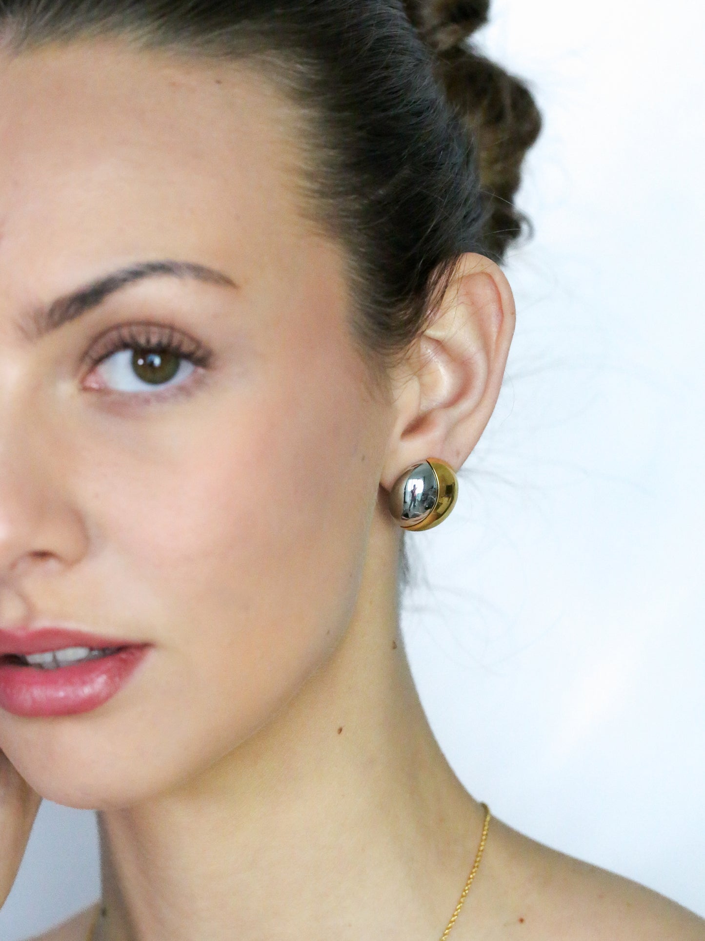 Luna Sol Clip Earrings