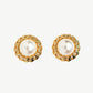 Arabella Pearl Clip On Studs