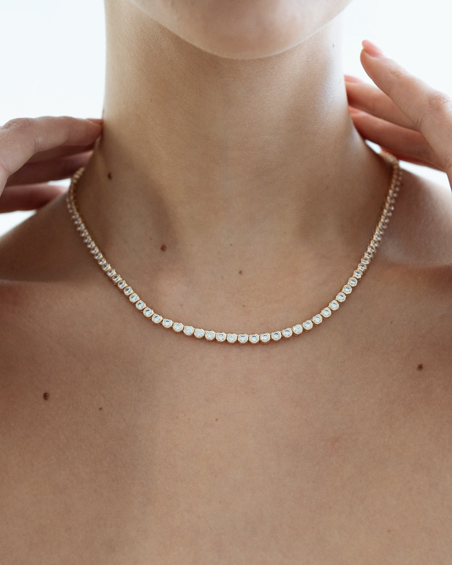 Bubble Tennis Necklace