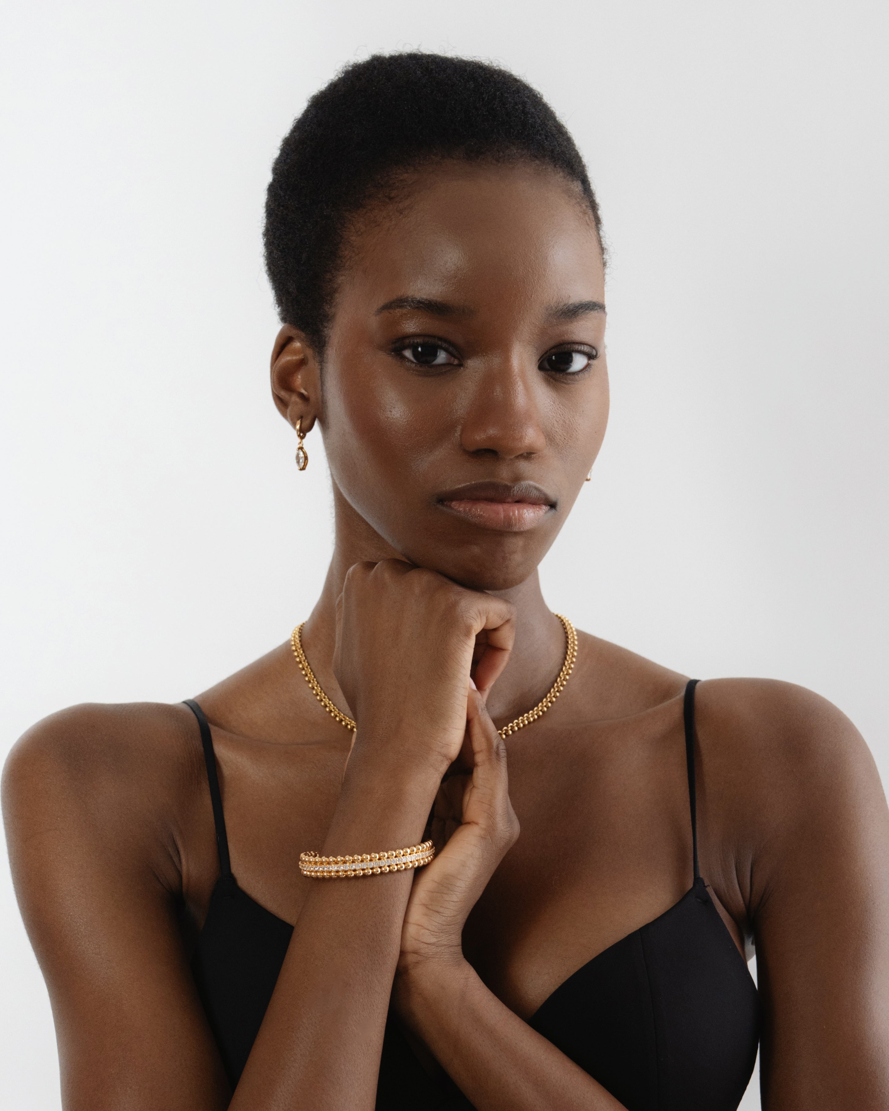 The Sloane Cuff Gold