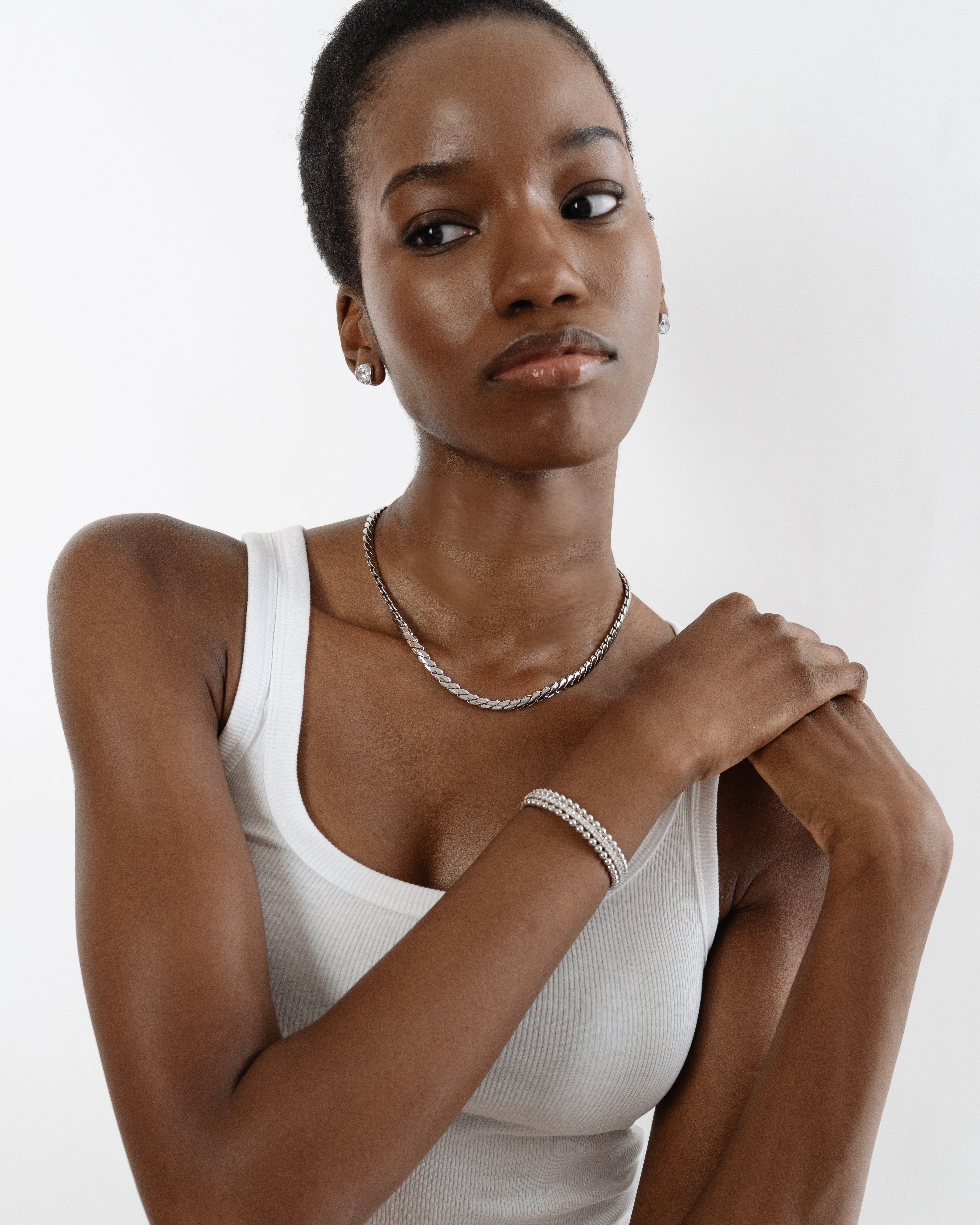 Soho Chain Necklace Silver
