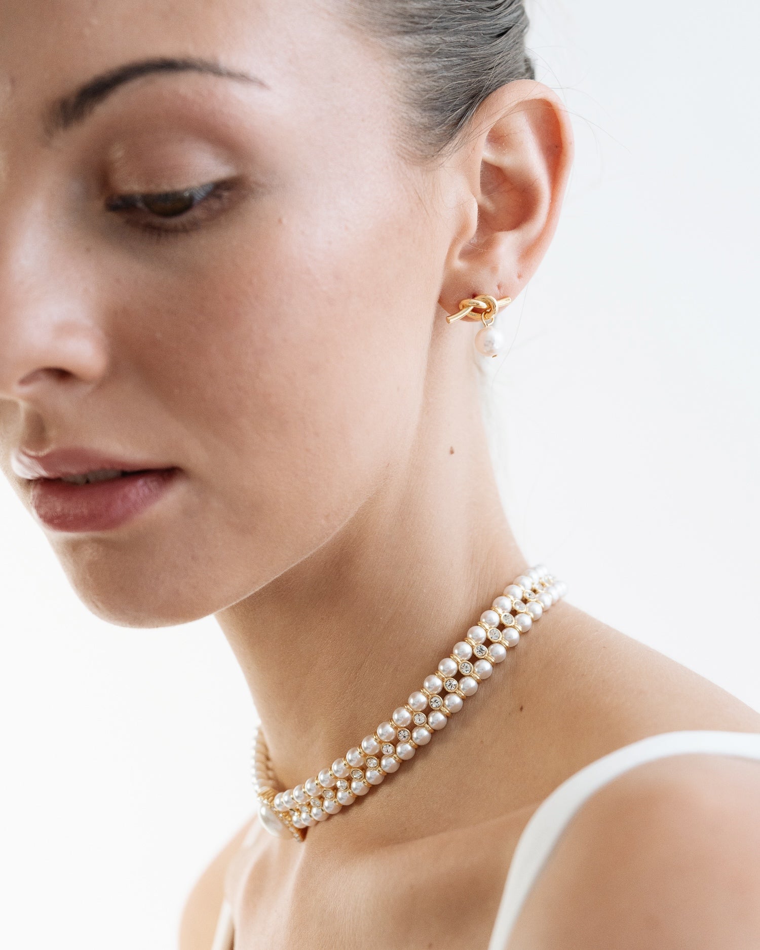 Amelia Pearl Ladies Choker
