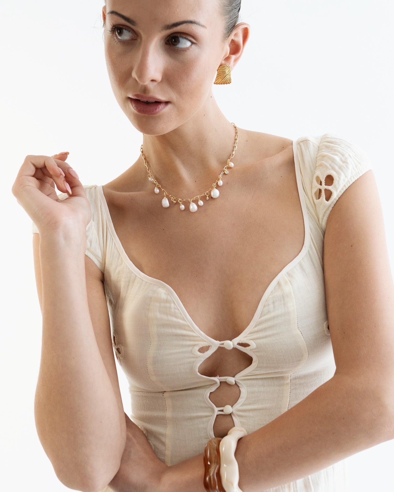 Isla Fresh Water Pearl Necklace