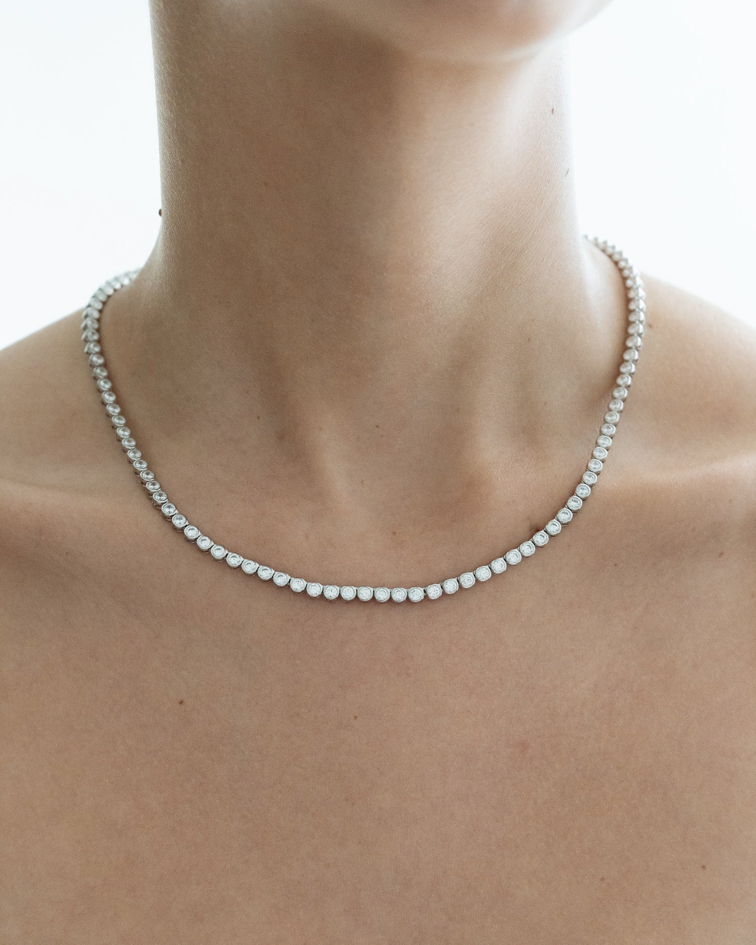 Bubble Tennis Necklace