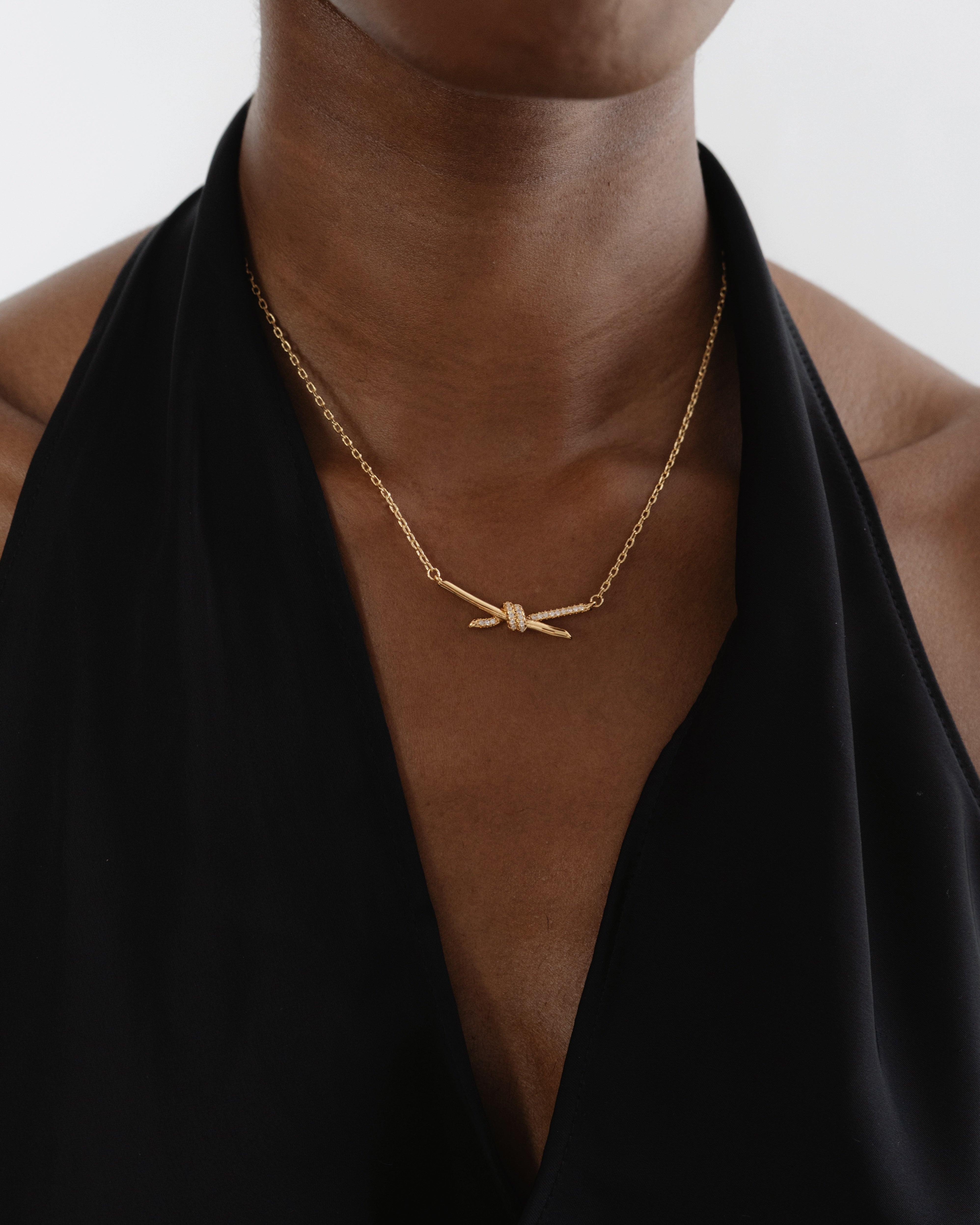 Colette Knot Necklace
