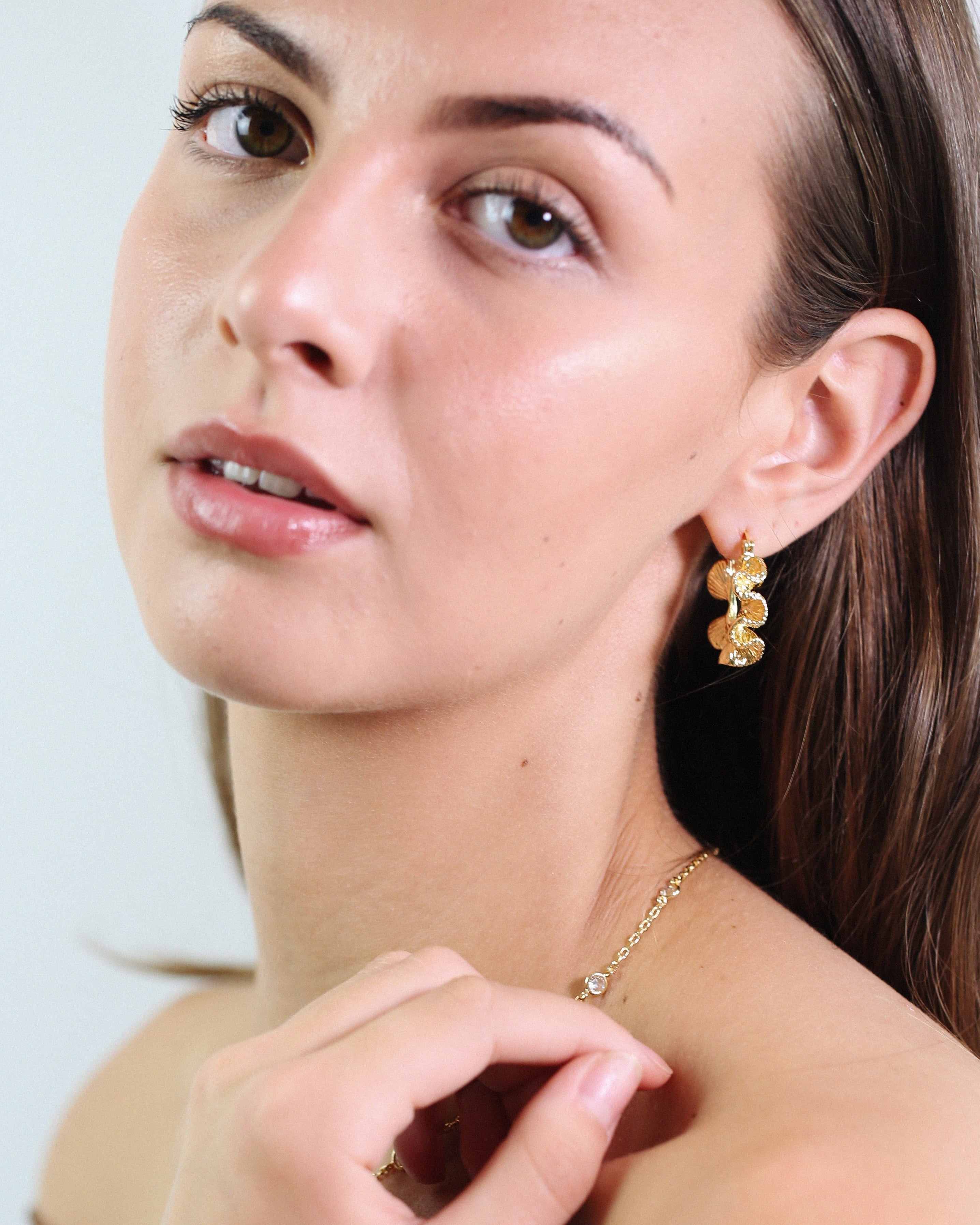 Ripple Bloom Hoops