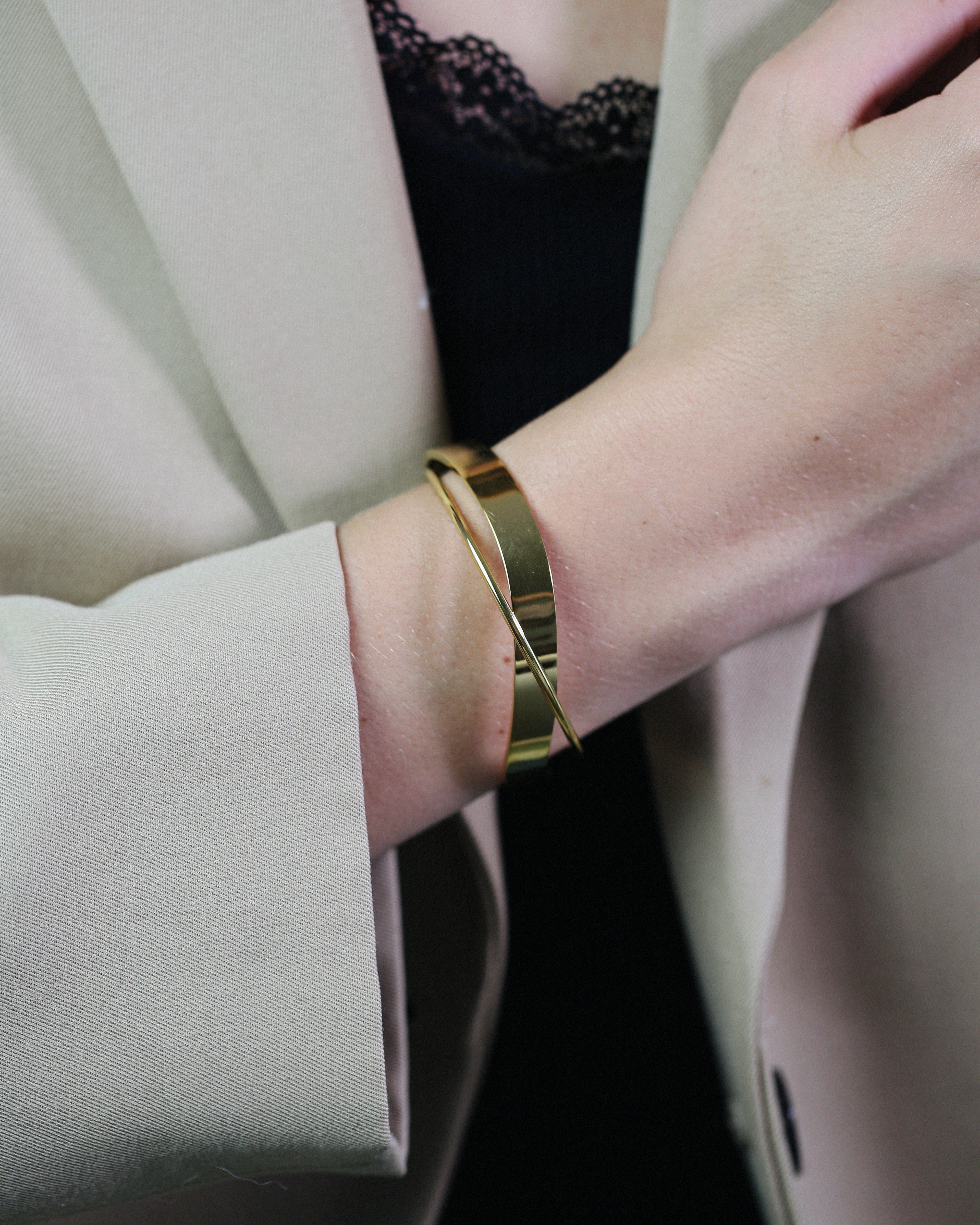 Infinity Wrap Cuff Bangle Bracelet